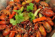 超級(jí)好吃的干鍋蝦，聞著香，吃著爽！