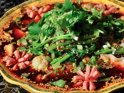 冒菜的制作程序，